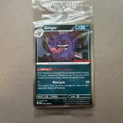 Pokemon TCG Gengar 050/088 Perfect Order GameStop Stamped Promo Sealed - Image 1