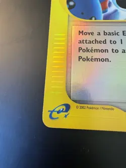 Pokemon TCG Aquapolis Energy Switch 120/147 Reverse Holo Uncommon English 2002 - Image 2