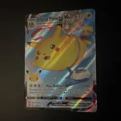 Pokemon Flying Pikachu VMAX 007/025 Celebrations Holo Ultra Rare 310 NM - Image 1