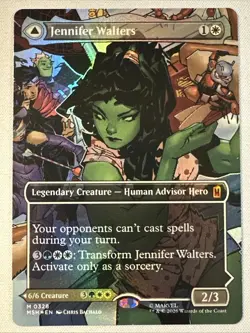 MTG / Jennifer Walters / MSH / #328 / FOIL (Borderless) / Mythic / NM - Image 1