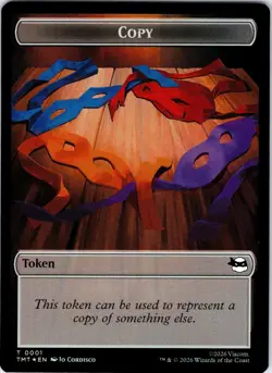 Rat // Copy Double-Sided Token 6 // 1 Teenage Mutant Ninja Turtles Foil NM - Image 2