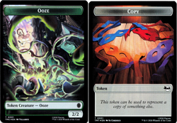 Ooze / Copy Double-Sided Token (FOIL) - [Teenage Mutant Ninja Turtles] TMC MTG - Image 1