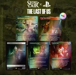 MTG Secret Lair x The Last Of Us Part 1 Playstation - Sealed (FOIL) - Image 1