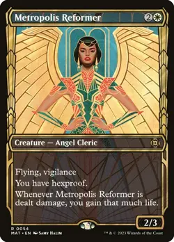 Metropolis Reformer-March Of The Machine: The Aftermath-Showcase-Foil-54-NM - Image 1