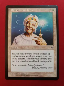 Enlightened Tutor #14 MtG Mirage - Image 1