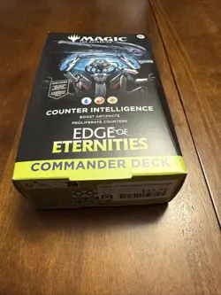 Edge of Eternities Commander Deck - Counter Intelligence MTG Brand New Sealed - Image 2