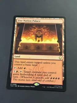 Fire Nation Palace - R268 - MTG - Avatar: The Last Airbender (TLA) - Image 1