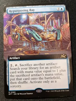 Repurposing Bay - Extended Art - DFT - MTG - NM - EN - 0380 - Image 1