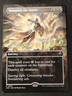 Vanquish The Horde - Borderless - INR - MTG - LP - EN - 0302 - Image 1