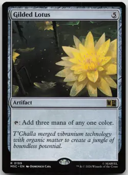 Gilded Lotus Commander: Marvel Super Heroes 199 NM R - Image 1
