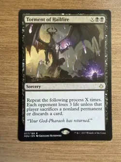 Torment of Hailfire - MTG Hour of Devastation LP - Image 1