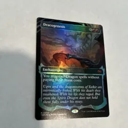MTG Dracogenesis Foil Enchantment Ugin Tarkir: Dragonstorm Mythic 0402 - Image 2