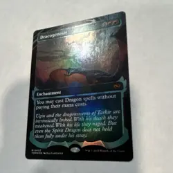 MTG Dracogenesis Foil Enchantment Ugin Tarkir: Dragonstorm Mythic 0402 - Image 3