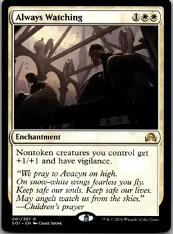Always Watching 1 Rare Shadows over Innistrad Magic: The Gathering LP - Image 1