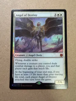 Magic The Gathering, Angel of Destiny #002, Zendikar Rising Mythic Foil NM - Image 1