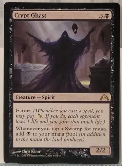 Mtg CRYPT GHAST LP Gatecrash 61/249 -Argo- - Image 1