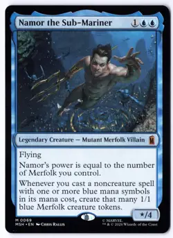 Namor the Sub-Mariner MSH 69 Magic: The Gathering Mythic NM - Image 1