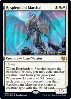 Resplendent Marshal - Prerelease Cards (PRE) (FOIL) NM Never Played - Image 1