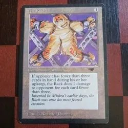 Mtg The Rack LP Antiquities Uncommon Magic the Gathering Card - Image 1