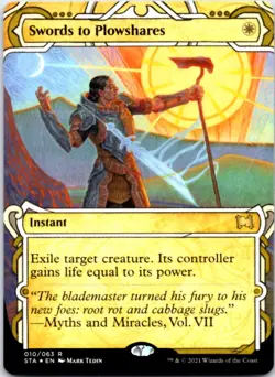 Swords to Plowshares (Foil Etched) Strixhaven: Mystical Archives, 10 NM - Image 1
