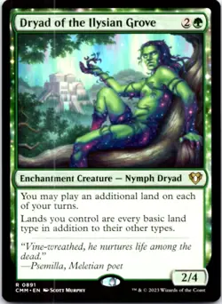 Dryad of the Ilysian Grove Commander Masters, 891 NM - Image 1