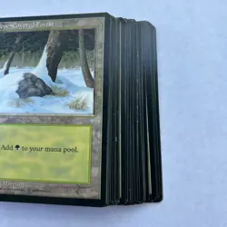 Snow Covered Forest - Ice Age - Land - (40 cards) MTG Cards - Image 5