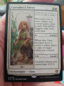 Caretaker's Talent Bloomburrow Regular - Image 1