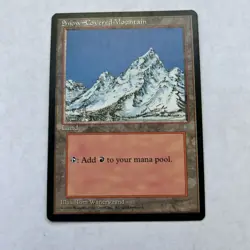 Snow Covered Mointain - Ice Age - Land - (54) MTG Cards - Image 1