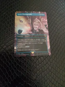 Flash Photography (Borderless) Commander: Final Fantasy Foil Nm - Image 1