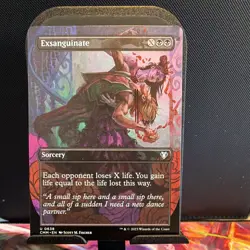 Wizards of the Coast MTG Exsanguinate Foil Uncommon 0638 Sorcery - Image 1