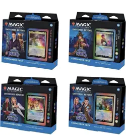 Magic The Gathering MTG - Universes Beyond: Doctor Who Commander Deck Set New - Image 1