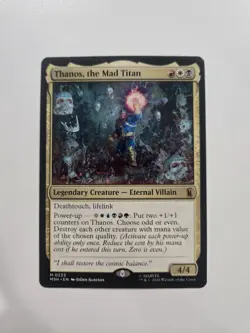 Thanos, the Mad Titan - MSH - NM - MTG - Image 1
