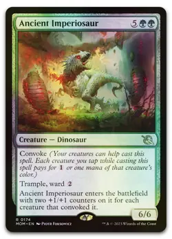 Ancient Imperiosaur #174 (Foil) (NM) March of the Machine MOM Magic MTG - Image 1