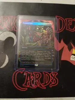 Magic The Gathering Secret Lair "Expropriate" 2396 FOIL BORDERLESS MYTHIC NM - Image 1