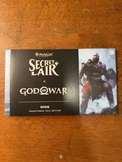 🔥 Secret Lair x God of War: Norse FOIL - Playstation Drop 🔥 - Image 1