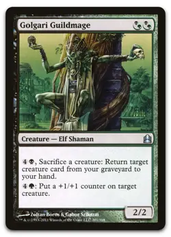 Golgari Guildmage #201 (NM) Commander CMD Magic MTG - Image 1