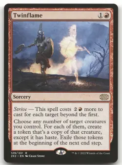 Twinflame #129 (NM) Double Masters 2022 2X2 Magic MTG - Image 1