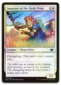 Impostor of the Sixth Pride #14 (Foil) (NM) Modern Horizons MH1 Magic MTG - Image 1