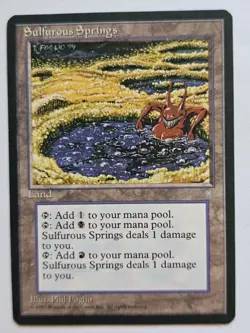 Sulfurous Springs - MTG Ice Age - Image 1