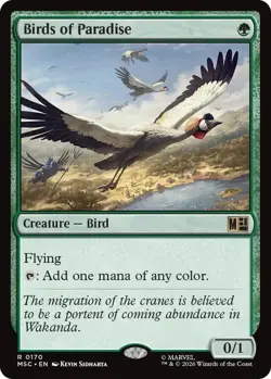 Birds of Paradise Commander: Marvel Super Heroes 170 (R) NM - Image 1