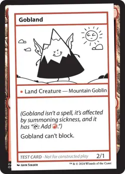 Gobland Playtest - MB2 - NM - MTG Magic - Image 1