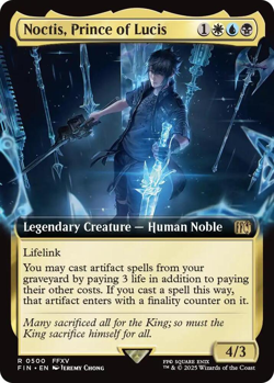 Noctis, Prince of Lucis (Extended Art Foil) - FINAL FANTASY (FIN) - Image 1