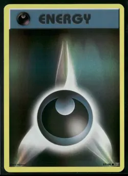 2016 Pokemon XY Evolutions Darkness Energy 97/108 Reverse Holo NM - Image 1