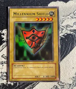 Konami Yu-Gi-Oh! Millennium Shield MP1-001 McDonald's Promo Ultra Rare - Image 1