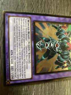 Yu-Gi-Oh! GLADIATOR BEAST GYZARUS #GLD4-EN032 Near Mint - Image 3