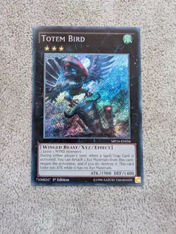 Totem Bird (1st, Secret) - MP14-EN056 - YuGiOh Card - Image 1