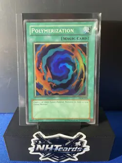 Polymerization LOB-059 The Legend of Blue Eyes White Dragon Yu-Gi-Oh Holo MP - Image 1
