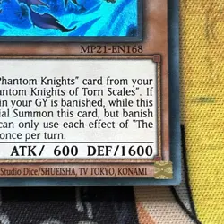 The Phantom Knights of Torn Scales MP21-EN168 NM Ultra Rare 1st Edition Yu-Gi-Oh - Image 4