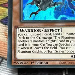 The Phantom Knights of Torn Scales MP21-EN168 NM Ultra Rare 1st Edition Yu-Gi-Oh - Image 5