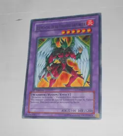 YUGIOH ELEMENTAL HERO PHOENIX ENFORCER DP05 EN012 CARD - Image 1